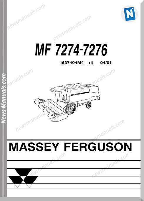 Massey Ferguson Mf 7274 7276 Part Catalogue
