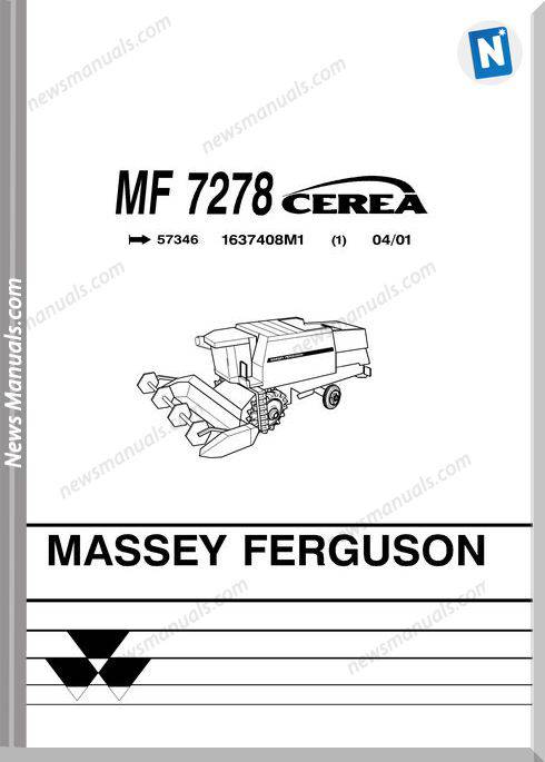 Massey Ferguson Mf 7278 Part Catalogue