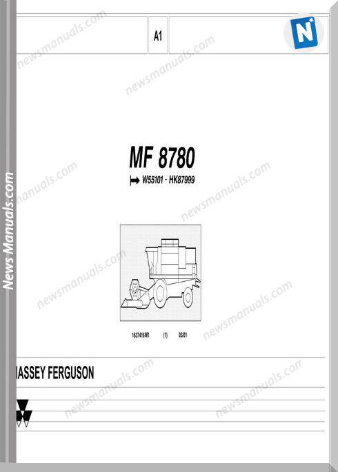 Massey Ferguson Mf 8780 Part Catalogue