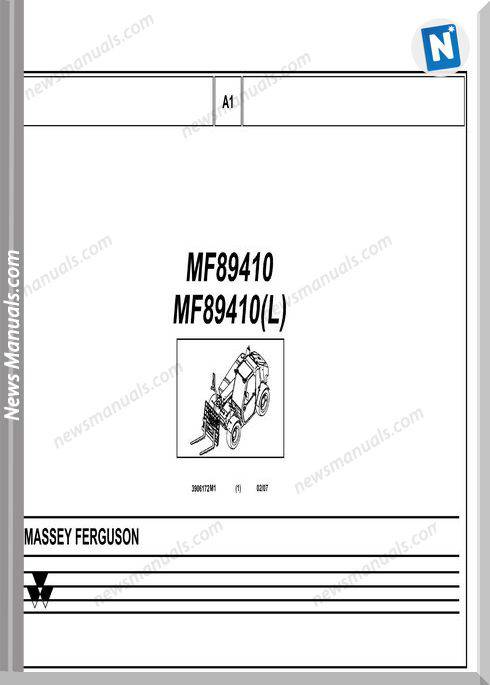 Massey Ferguson Mf 89410 Part Catalogue