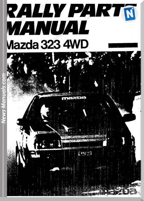 Mazda 323 1988 Rally Parts Manual