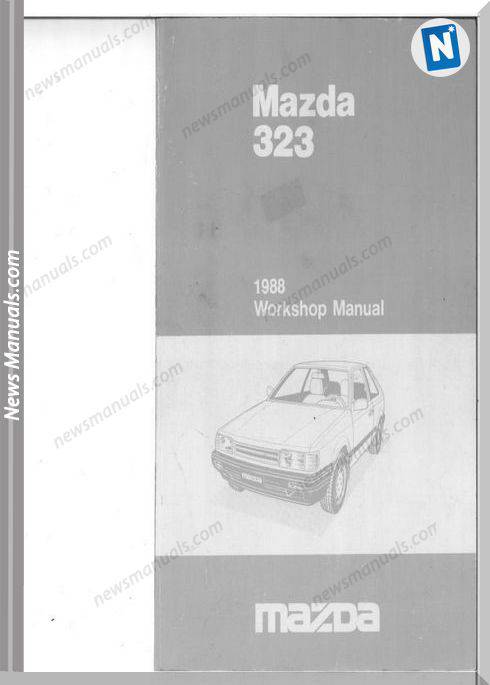 Mazda 323 1988 V1 0 Turbo Only Workshop Manual
