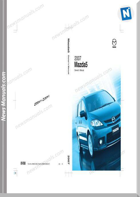 Mazda 5 2007 Owners Manual