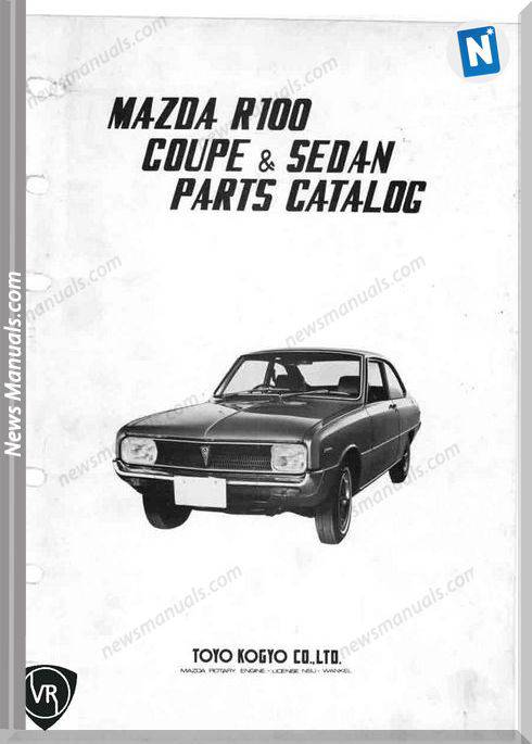 Mazda R100 Parts Catalos Vol 2 Small