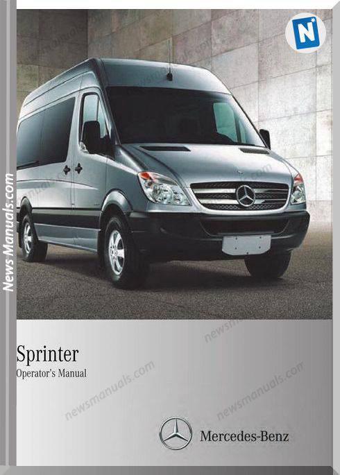 Mercedes Benz Sprinter 2010 Operators Manual