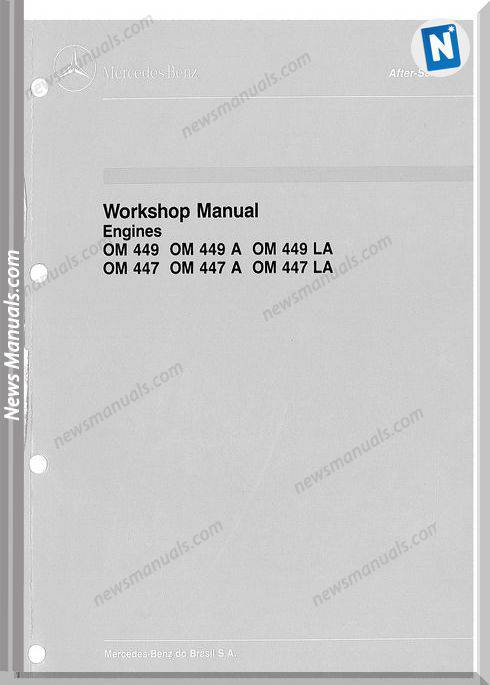 Mercedes Engines Workshop Manual