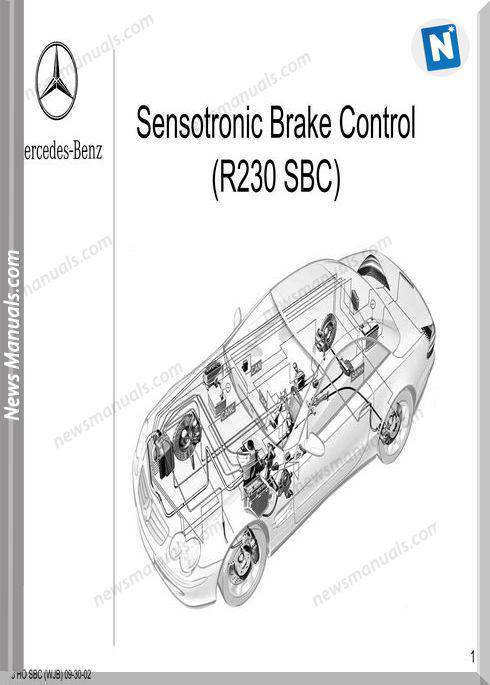 Mercedes R230 Sensotronic Brake Control Training