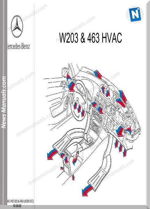 Mercedes Technical Training Hvac 203 463 Icc