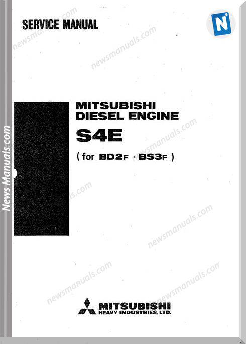 Mitsubishi Diesel Bd2F Bs3F Service Manual Ocr