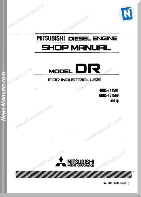 Mitsubishi Diesel Dr Engine