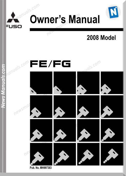 Mitsubishi Fuso 2008 Fe Fg Owners Manual