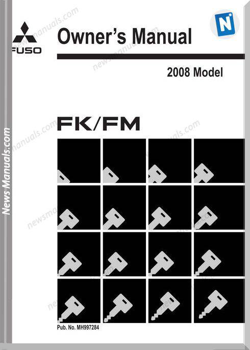 Mitsubishi Fuso 2008 Fk Fm Owners Manual
