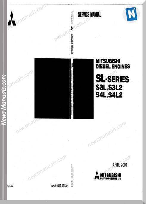 Mitsubishi Sl Engine Service Manual