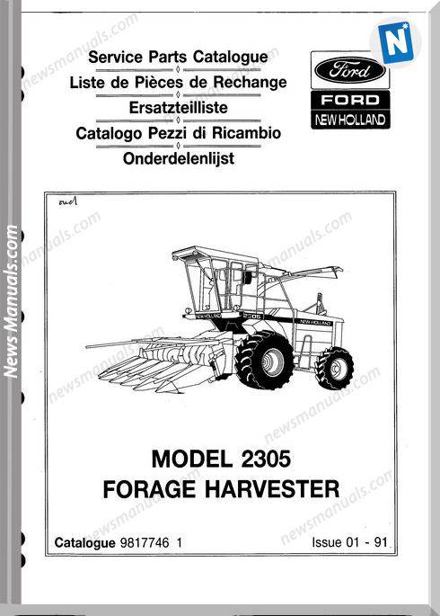 New Holland 2305 Part Catalogue
