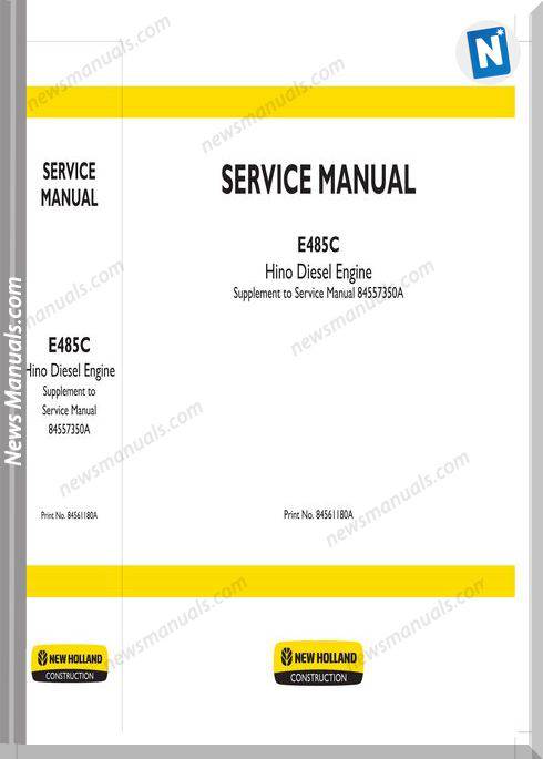New Holland Engine P11C-Vc Service Manual