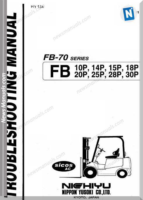 Nichiyu Forklift Fb10 30P Ac Serie 70 Troubleshooting Manual