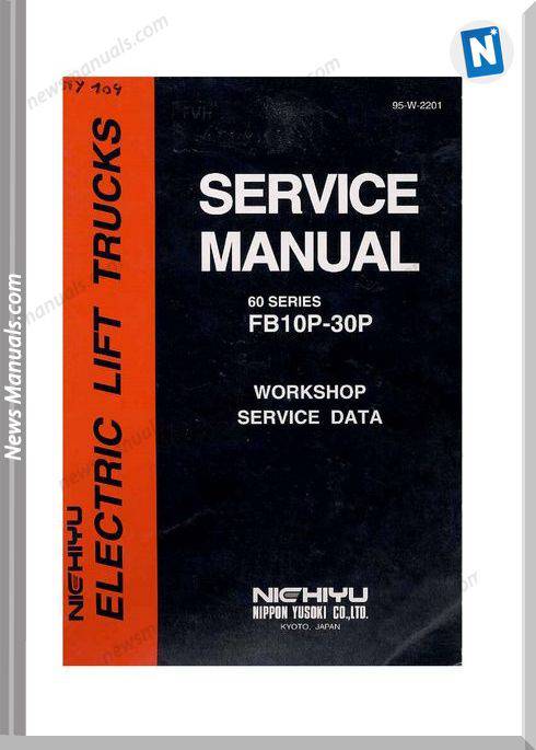 Nichiyu Forklift Fb10 30P Sicos 60 Service Manual