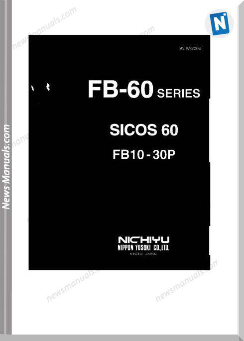 Nichiyu Forklift Fb10 30P Sicos 60 Troubleshooting Manual