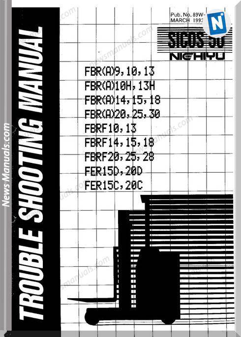 Nichiyu Forklift Fbr A F Service Manual