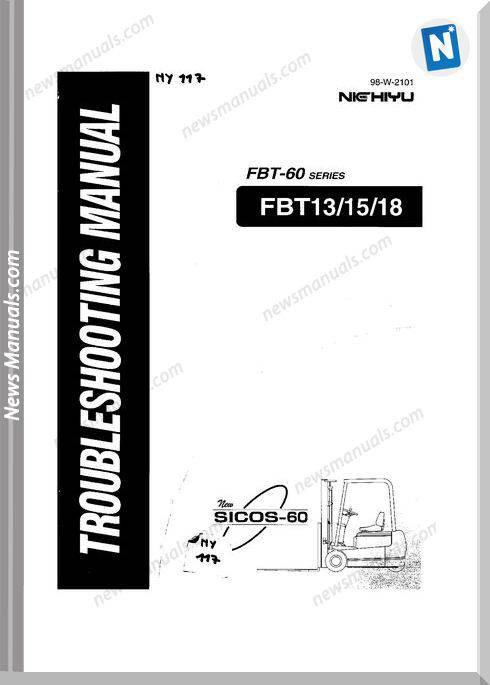 Nichiyu Forklift Fbt 13 15 18 Sicos 60 Troubleshooting Manual