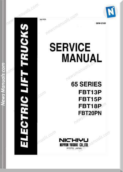 Nichiyu Forklift Fbt13 15 18 20P Sicos 65Service Manual