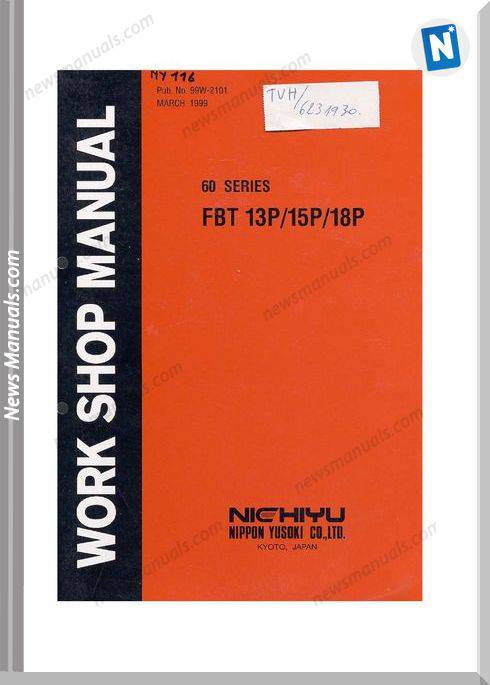 Nichiyu Forklift Fbt13 15 18P Sicos 60 Service Manual
