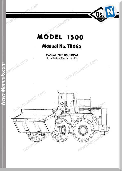 O K 1500 Models Part Manual