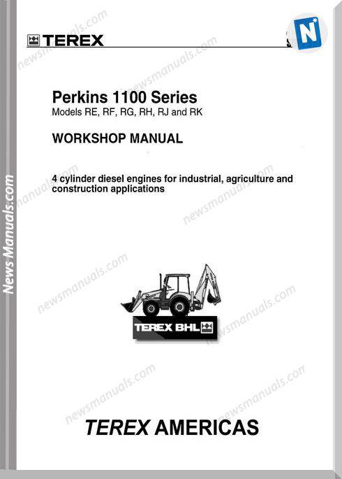 Perkins 1100 Series Models Re Rf Rg Rh Rj Rk Workshop