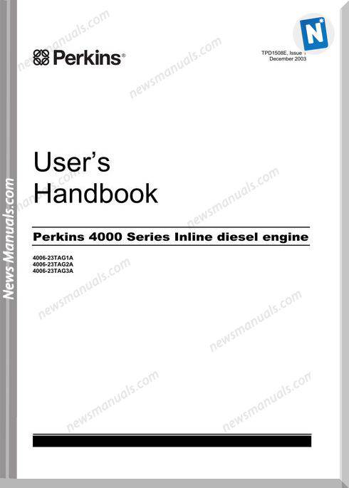 Perkins 4000 Serie Inline Diesel Engine Training Manual