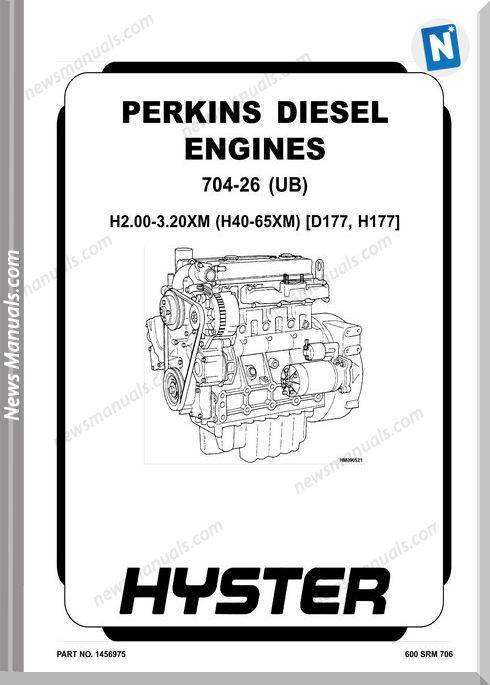 Perkins 704-26 (Ub) (2.6L) Engine Repair Manual