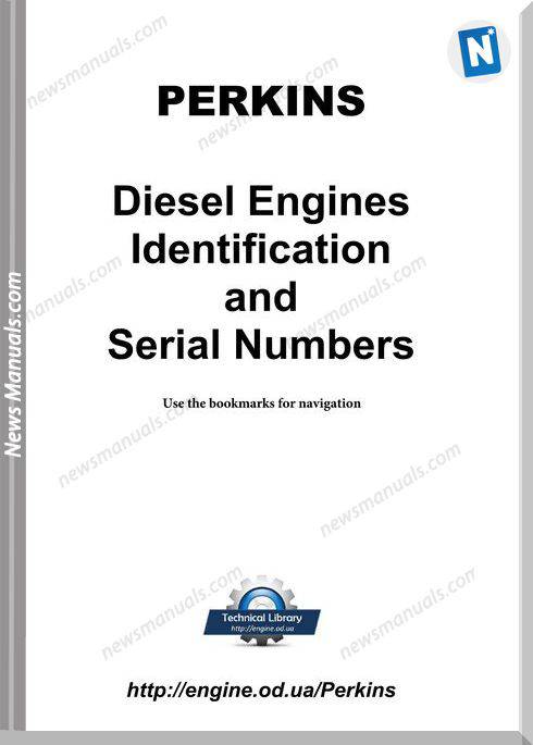 Perkins Engine Identification Serial Number