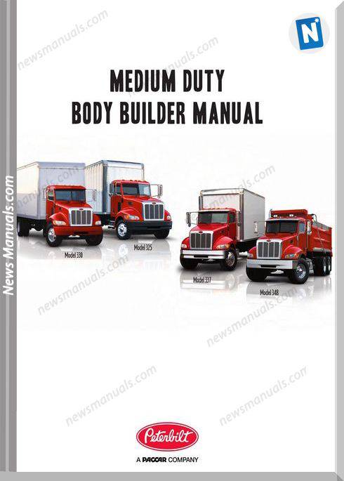 Peterbilt Body Builder 330 325 337 Parts Manual