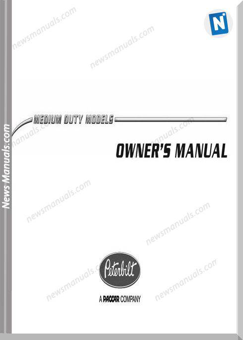 Peterbilt Medium Duty Manual-2010 Fr Operator Manuals