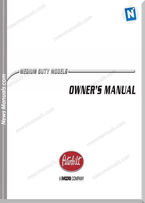 Peterbilt Suplemental Medium Duty Truck Operator Manual