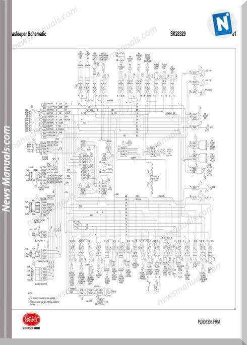 Peterbilt-Ultrasleeper Schematic-Sk28329