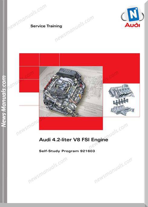 Rs4V8 Audi 42 Liter V8 Fsi Engine Study Guide