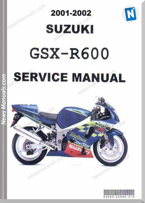 Suzuki Gsx R600 Service Manual