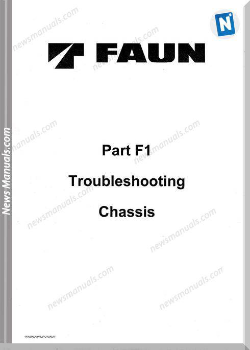 Tadano Faun Troubleshooting Chassis