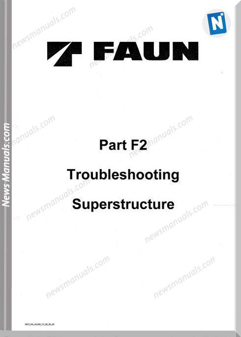 Tadano Faun Troubleshooting Superstructure