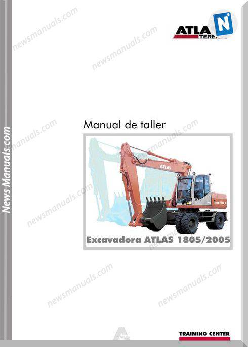 Terex Atlas 1805 2005 Service Manual