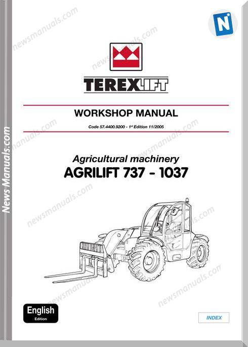 Terex Forklift Agrilift 737 1037 Workshop Manual