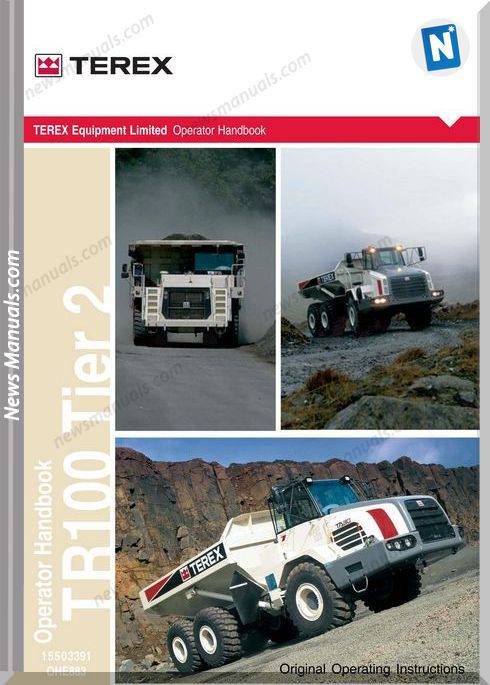 Terex Tr100 T883 Op Operator Manual