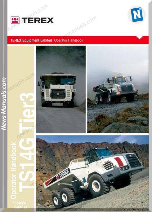 Terex Ts14G S914 Op Operator Manual