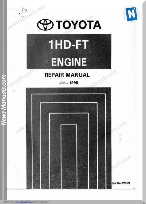 Toyota 1Hd Ft Engine Repair Manual