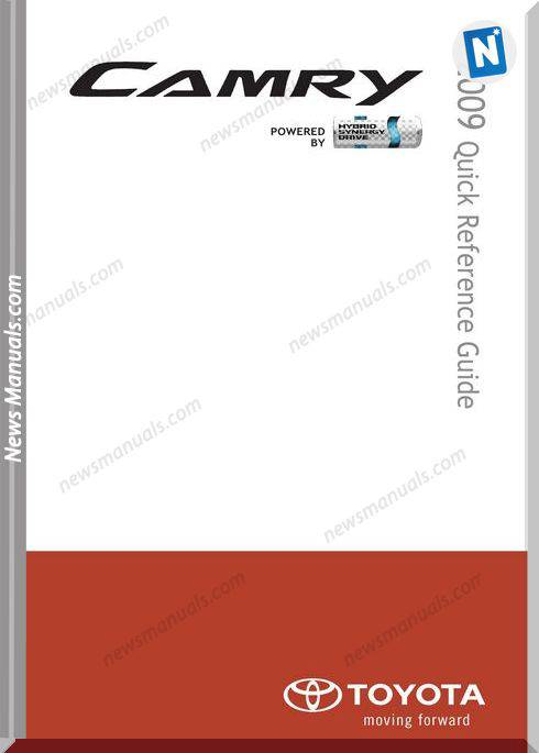 Toyota Camry Hybrid 2009 Owners Manual