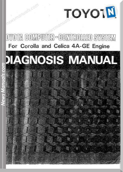 Toyota Engine 4A Ge Repair Manual
