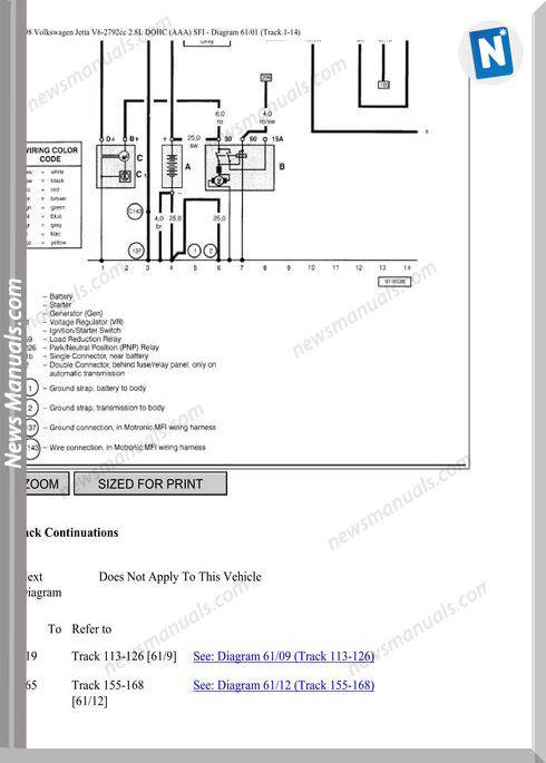 Volkswagen Jetta Gti 1998 Wiring Diagram