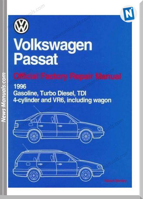 Volkswagen Passat Official Factory Wiring Diagrams 1996