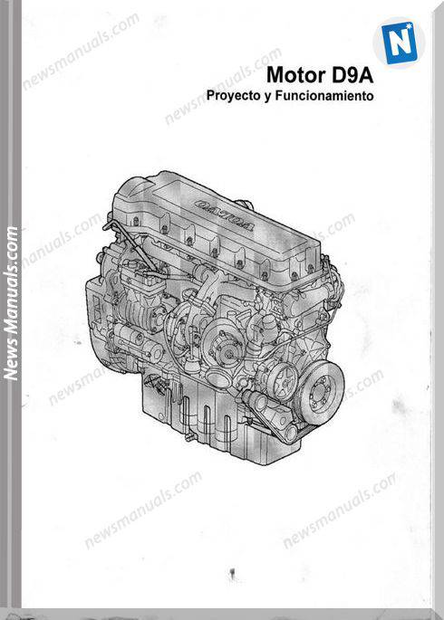 Volvo Engine Motor D9A Manual 2003