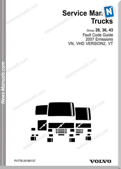 Volvo Fault Codes Guide 2007 Emissions Vn Vhd Version2